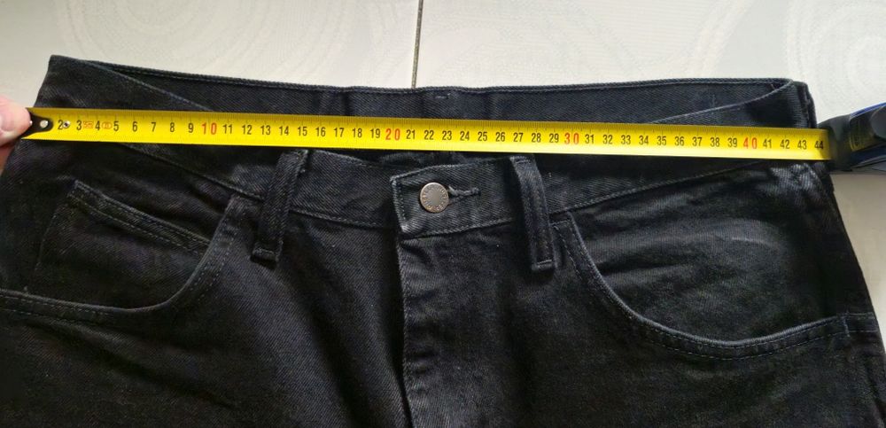 Черные джинсы Rustler (by Wrangler) 33/32