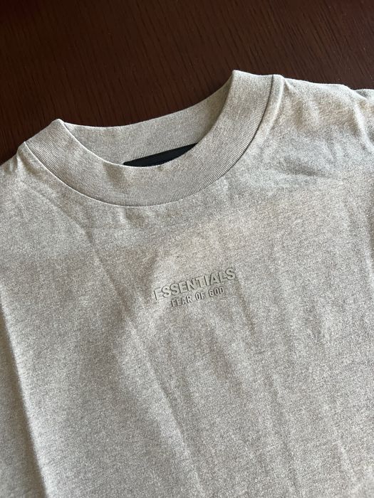 Fear Of God Essentials Core Heather T-Shirt (XS, M oversize)