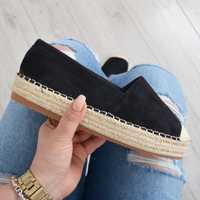 Espadryle Czarne Vices r39