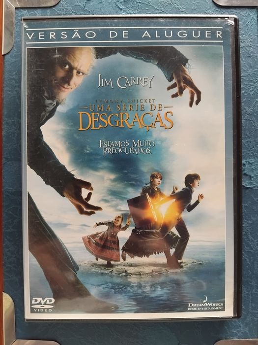 Dvd - Lemony Snicket Uma Série de Desgraças