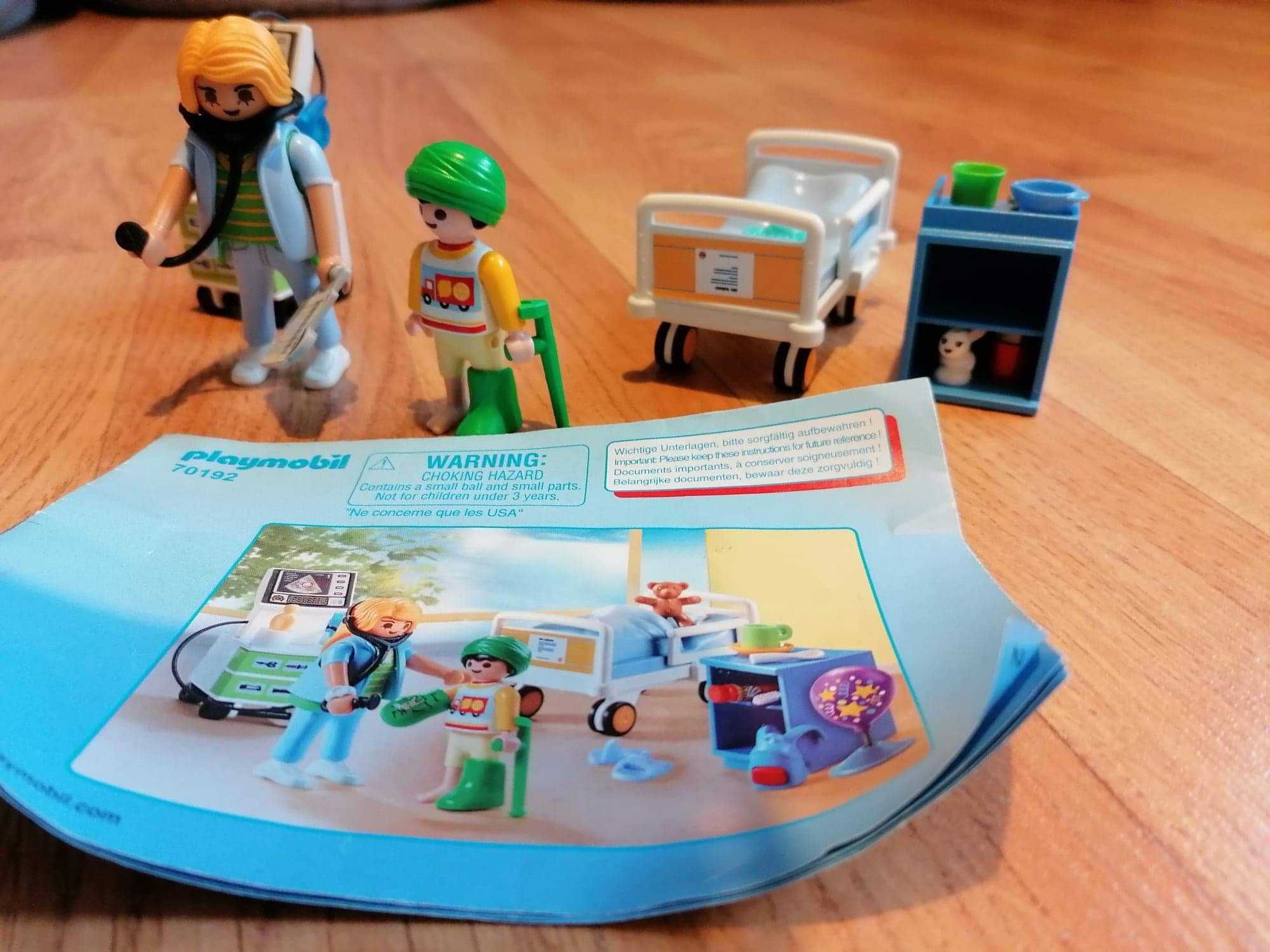 Playmobil lekarz, klocki