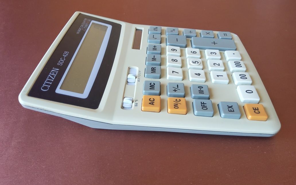 Калькулятор Citizen SDC-428 16 разрядный бухгалтерский большой