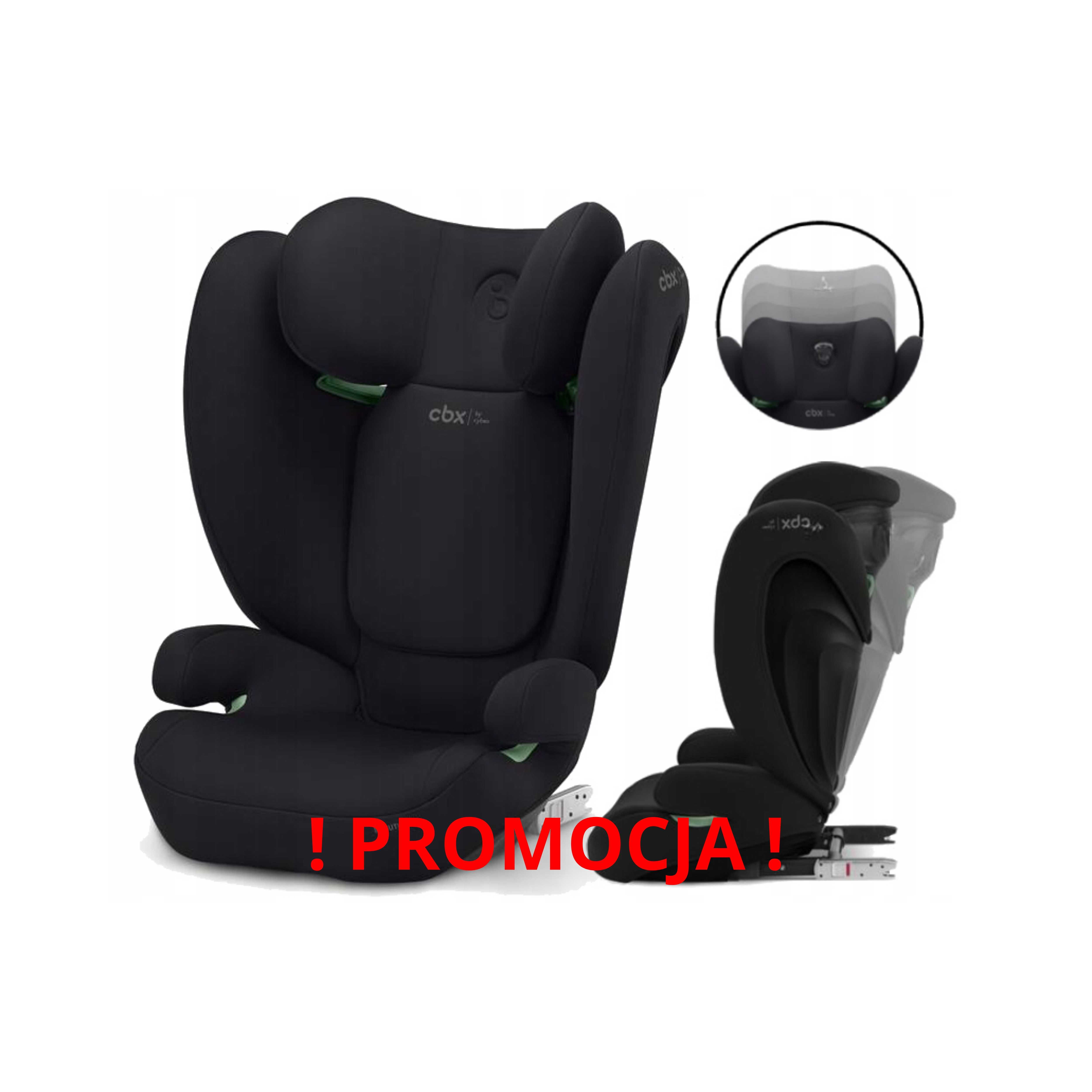 MEGA Fotelik Samochodowy Cybex Solution 15-50kg Isofix Dla Dziecka HIT
