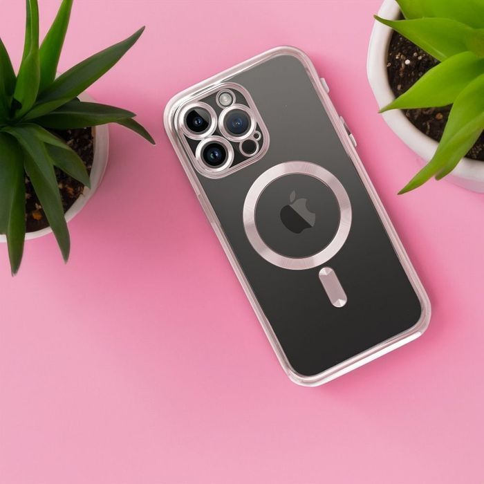 ELECTRO Etui IPHONE 15 złoty róż