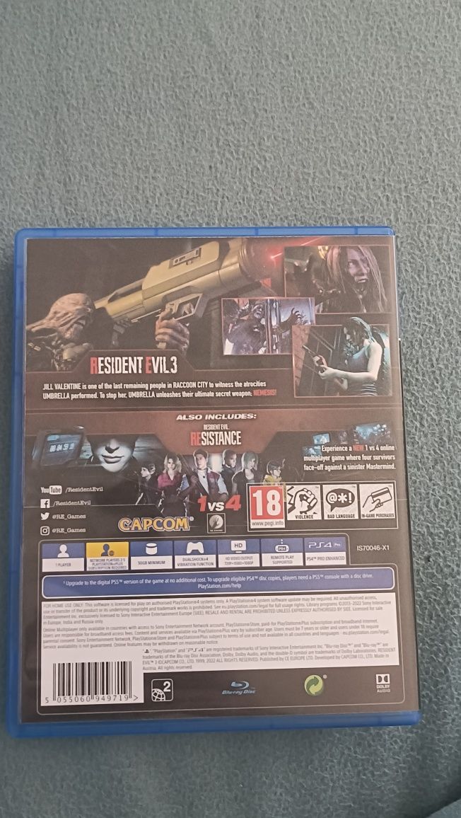 Resident Evil 3 Remaster