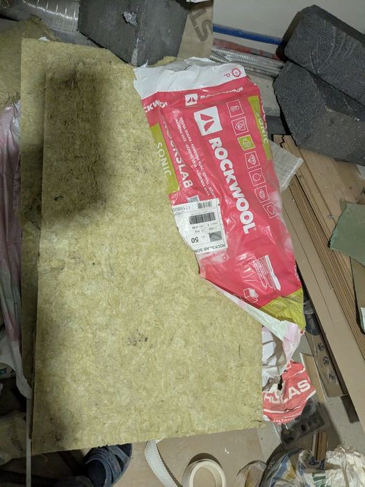 Rockwool slab Sonic wełna 5 arkuszy