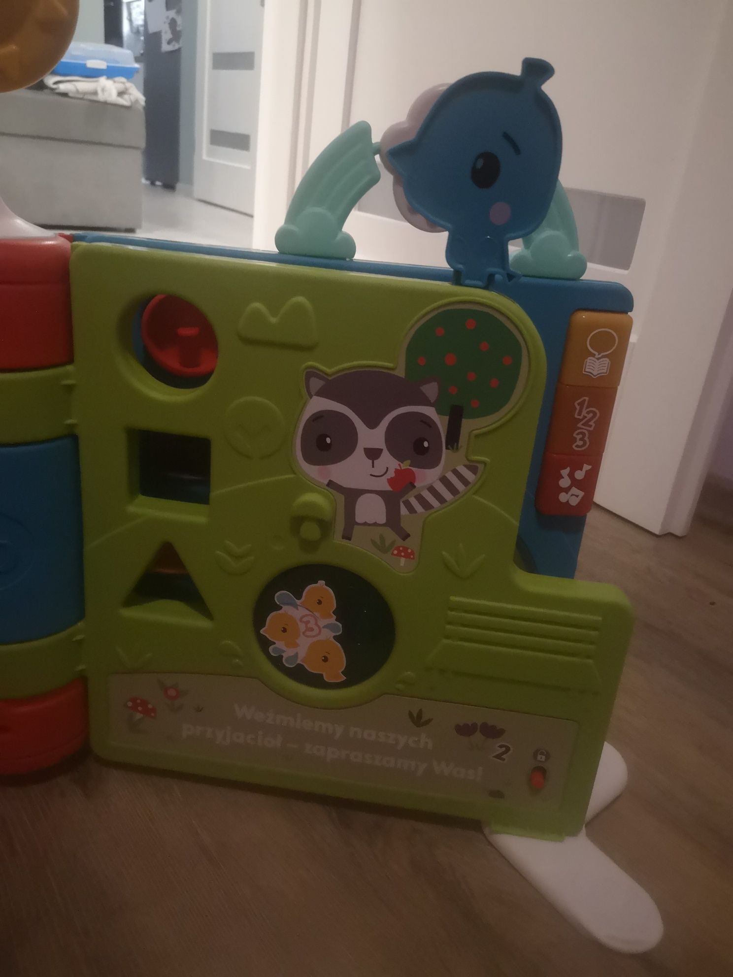 Giga książka Fisher Price dla malucha