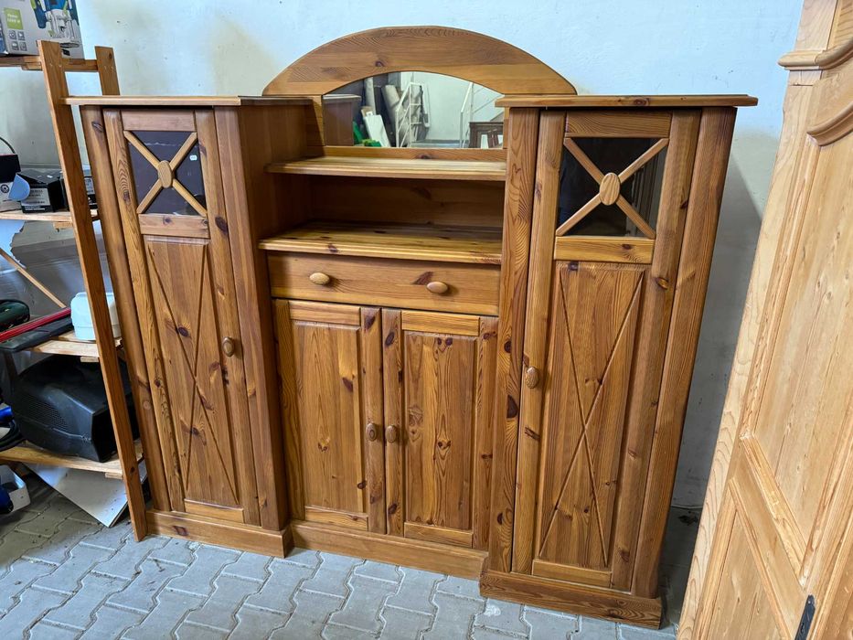 Szafka drewniana kredens komoda sosna