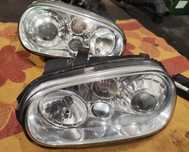 Lampy przednie przód VW volkswagen golf IV 4 reflektory prawa lewa