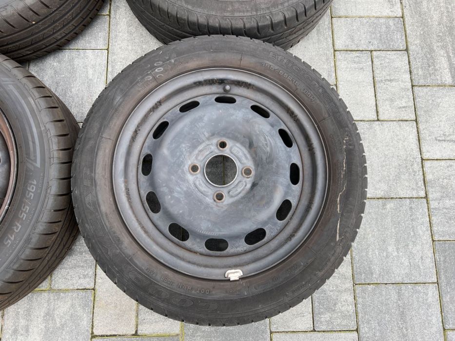 Koła Felgi Ford Fiesta MK7 4x108 195/55/R15 opony 7mm