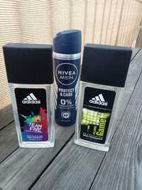 Perfumy Adidas antyperspirant Nivea męskie