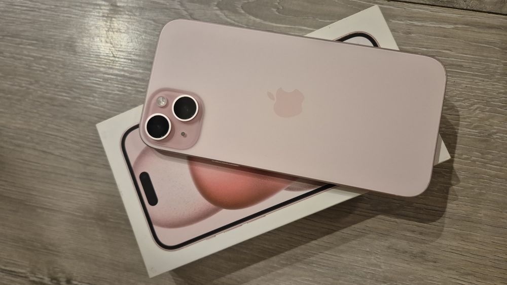 Iphone 15 plus 128 gb rozowy