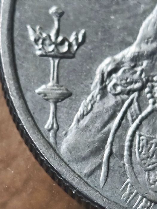 PRL, Moneta 100 zł Jadwiga 1988r. Bez znaku PROJEKTANTA! Rzadka