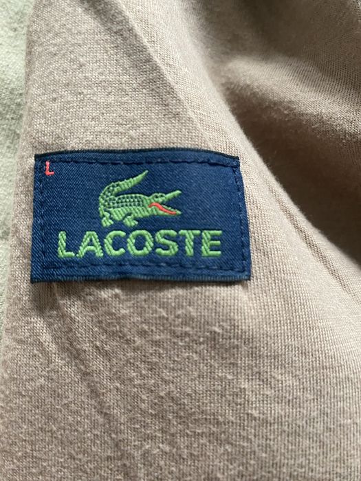 Lacoste kurtka męska vintage bomber bez kaptura