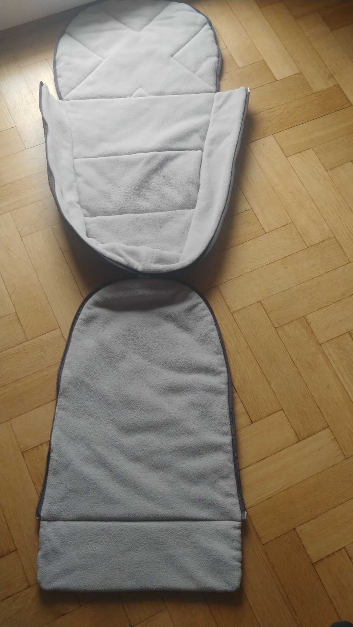 Śpiwór, śpiworek do wózka, gondoli X-lander, szary