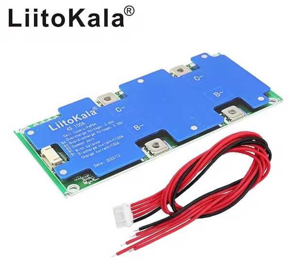 BMS-плата захисту і балансування LiFePo4 (4S , 8S, 100А, 120А, 150А)
