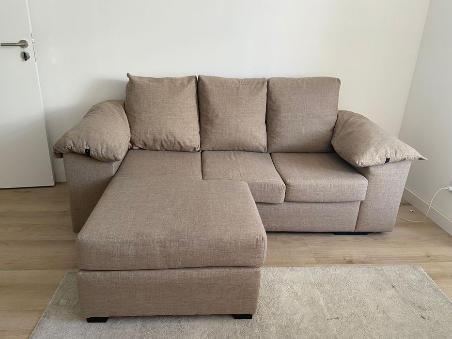 Sofá 3 Lugares com Chaise