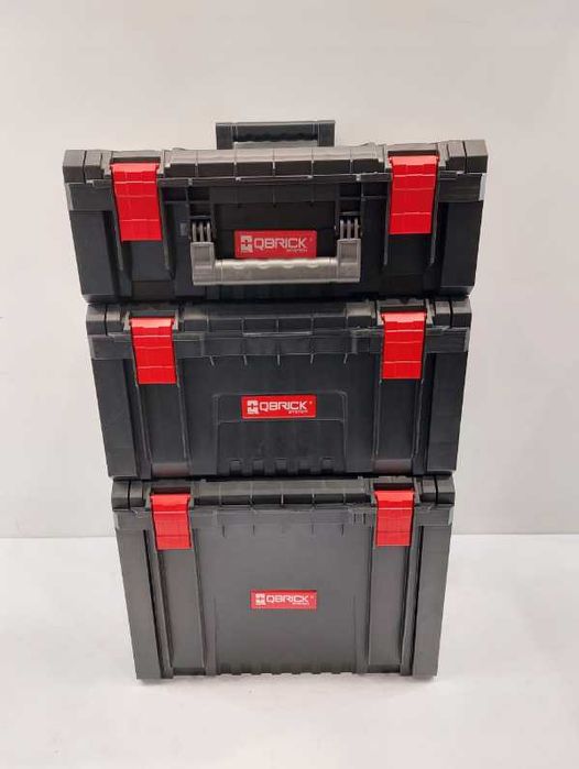 Skrzynka narzędziowa Qbrick 3 el. ma kółkach Qs Pro Promo Set 1