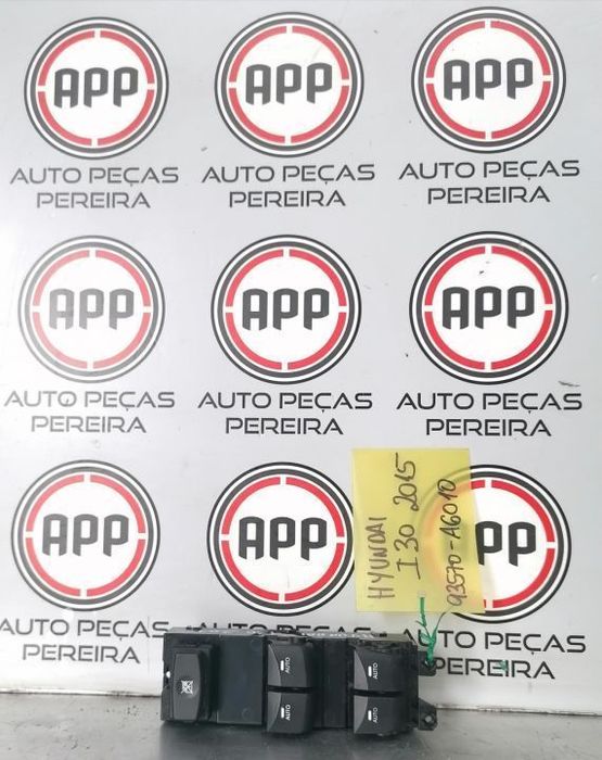 Módulo botões vidros eléctricos Hyundai I30 de 2015 referência 93570-A6010.