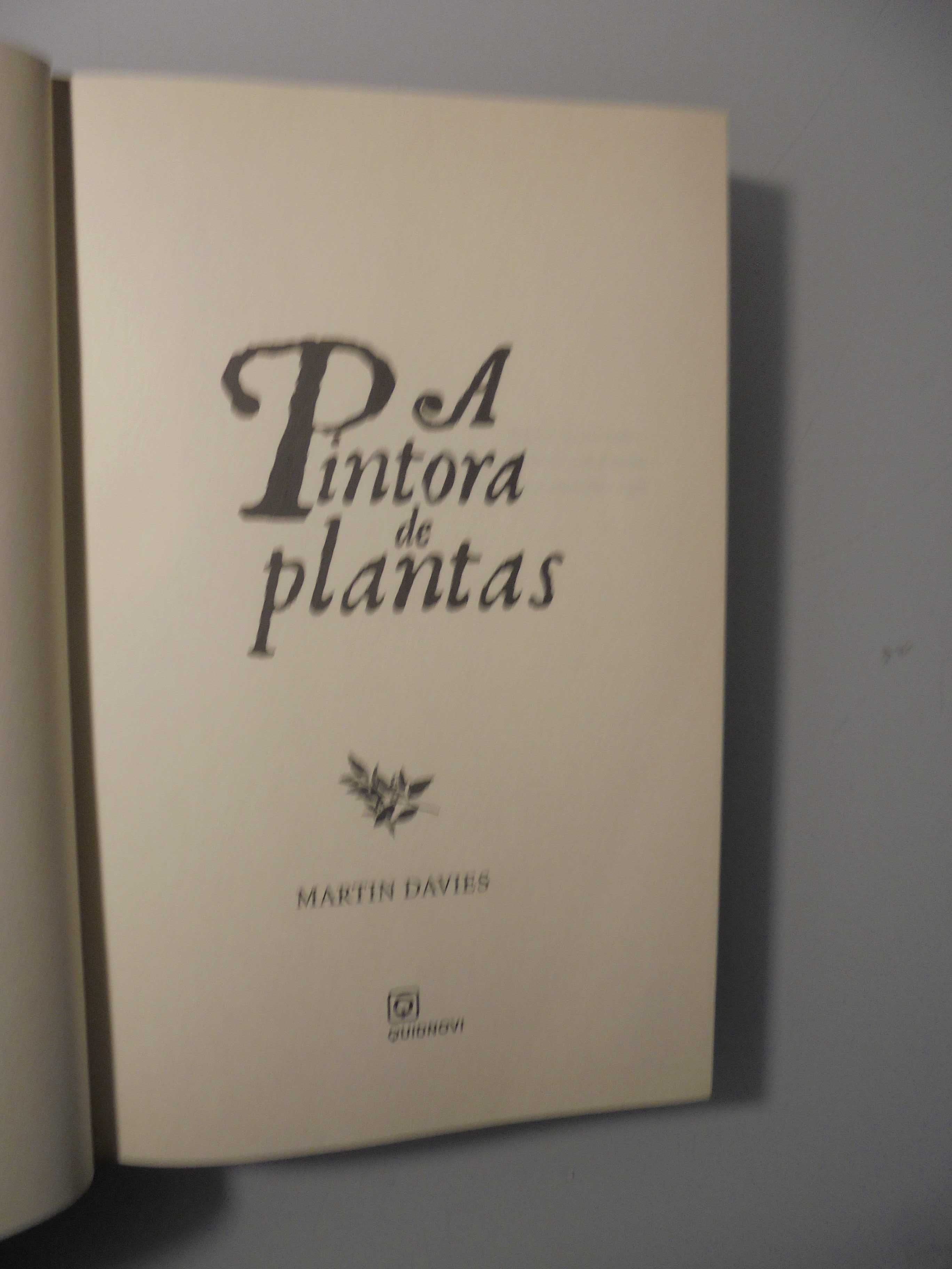 Davies (Martin);A Pintora de Plantas