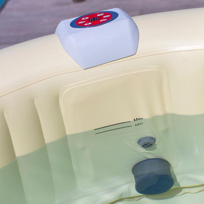 EASE.ZONE Basen Spa Pool 3 z hydromasażem Kwadrat 185X185X65,