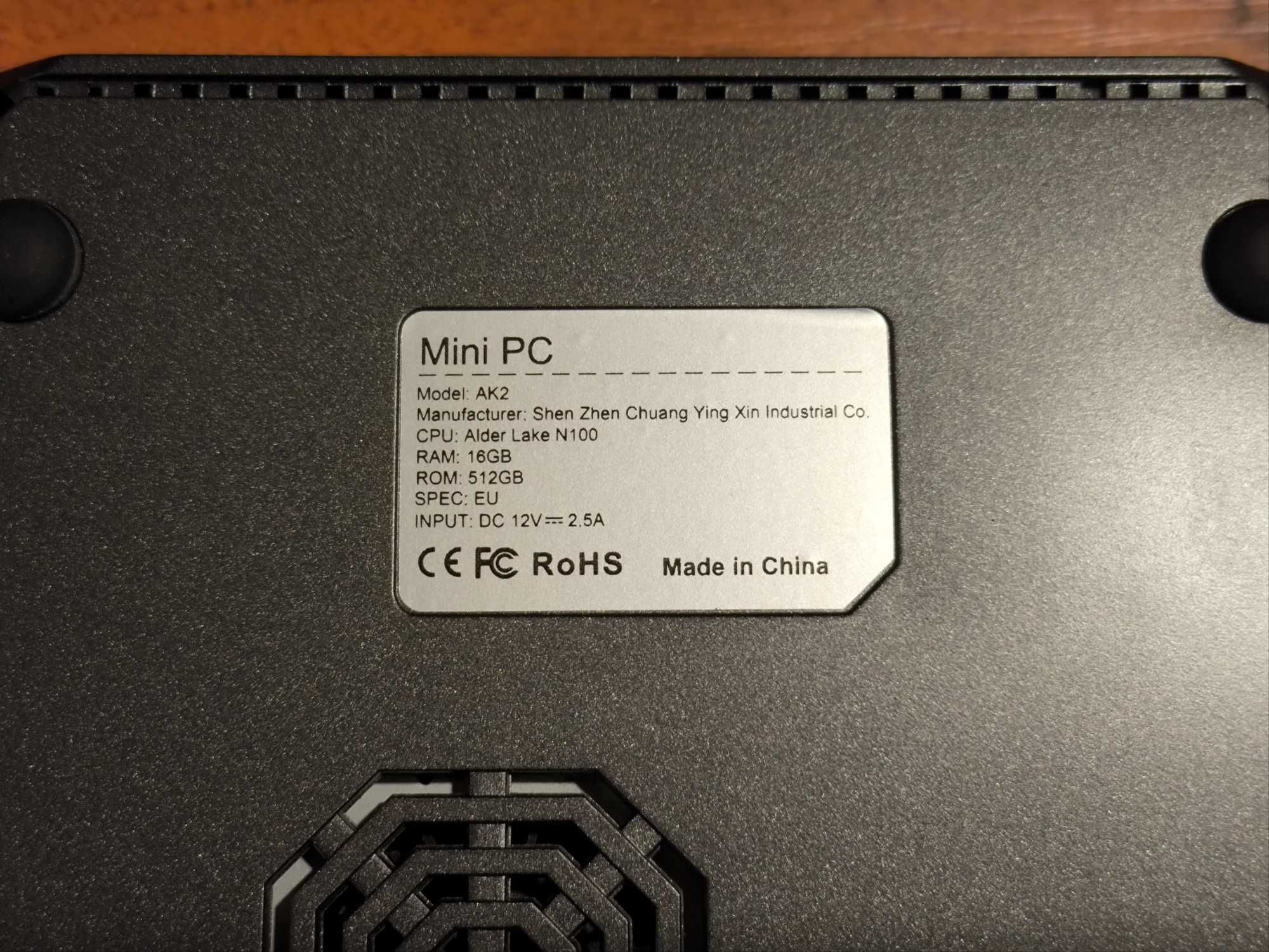 ‼️Неттоп (міні-ПК) Firebat AK2 Plus N100 16/512GB