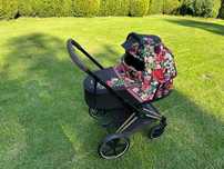 Cybex Priam Blossom Dark zestaw 3w1