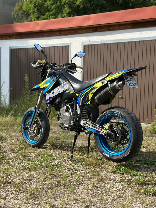 KTM lc4 640 supermoto enduro dwa komplety kół