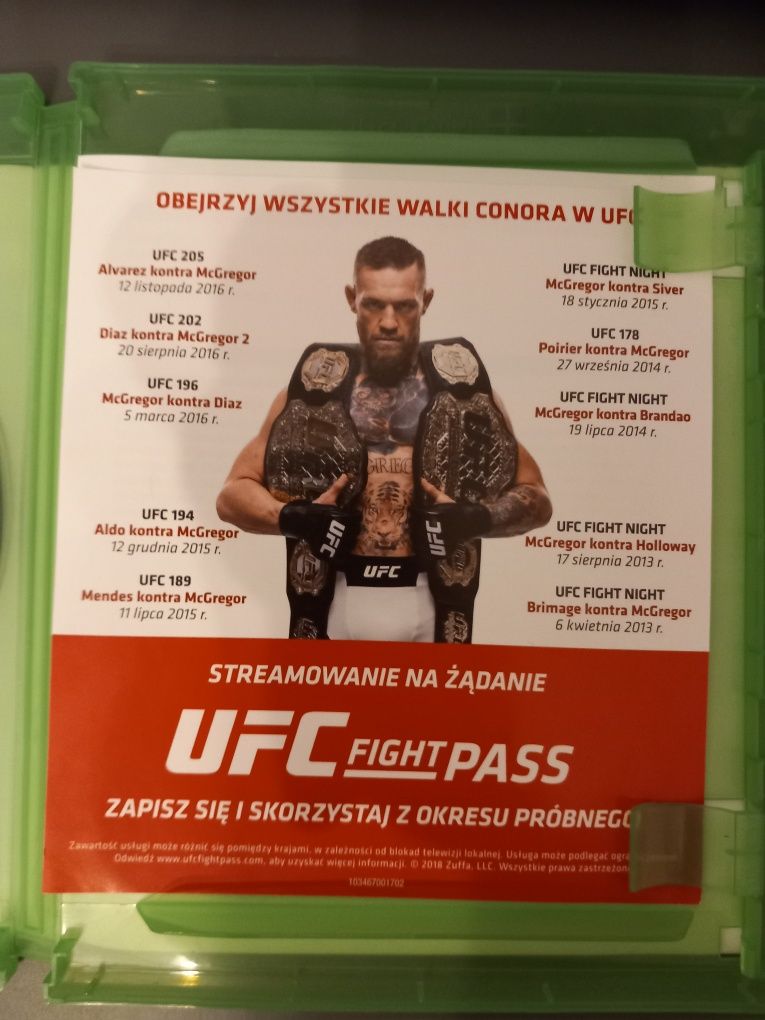 gra ufc 3 na konsole x box one