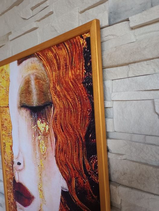 Obraz na płótnie ,Złote łzy. Anne–Marie Zilberman, 60x40