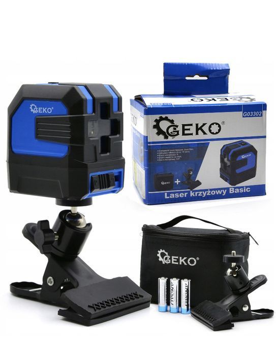 Poziomica laserowa samopoziomująca Geko G03302