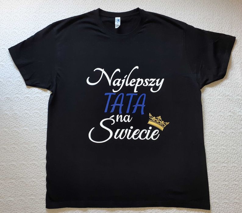 Koszulka męska na Dzień Taty Prawdziwy tata...