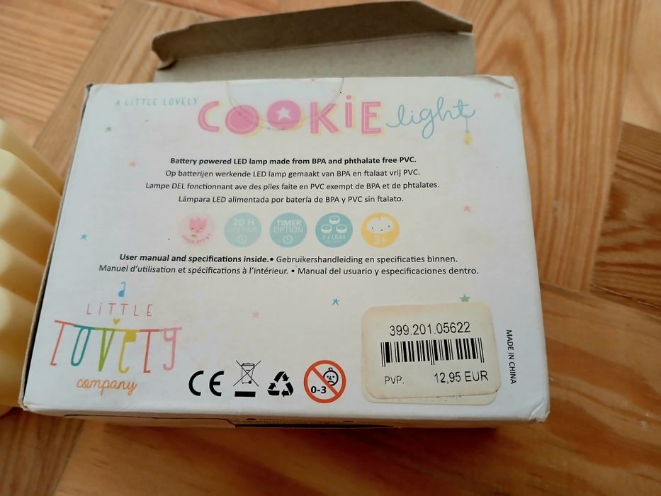 Luz de presença Bebé, NOVA