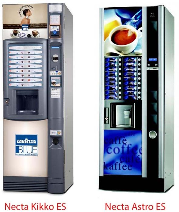 Кофейный Автомат Necta Kikko Max, Necta Kikko ES и Necta Astro ES Кава