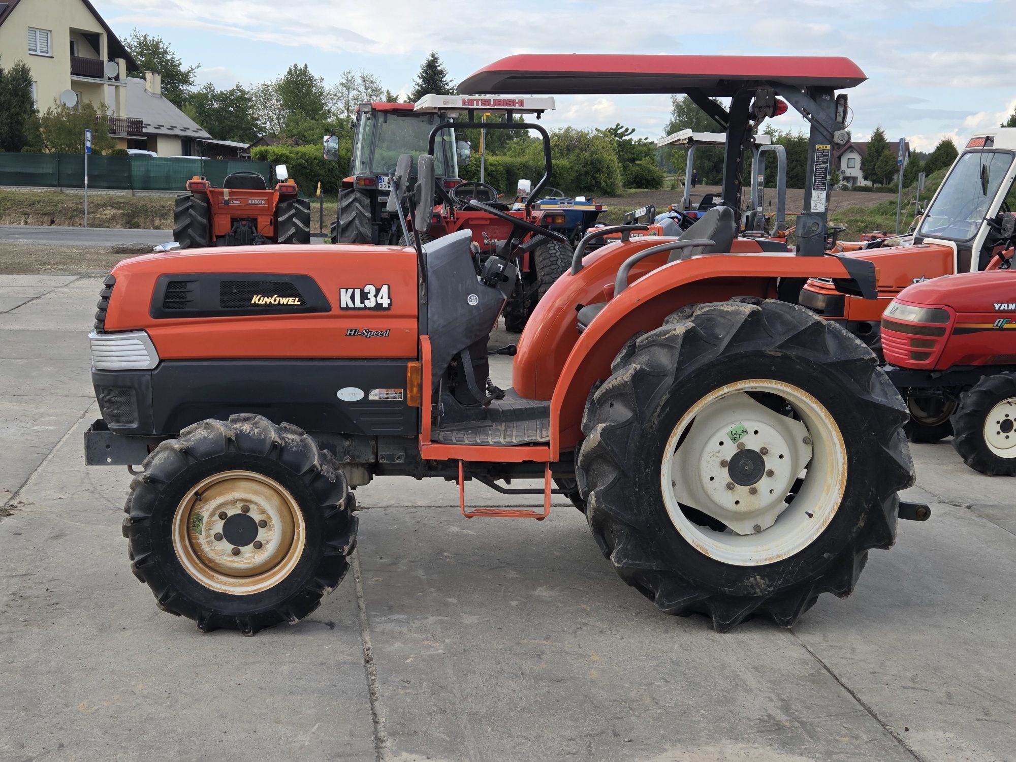 Traktorek japoński Kubota KL34 Hi- Speed 34KM szybką skrzynia