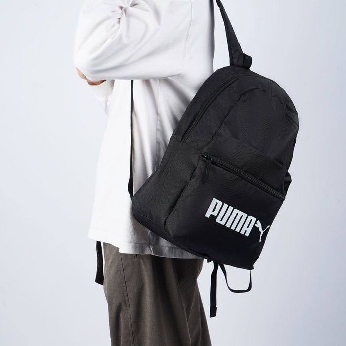 Оригінал Рюкзак Puma 077482 01 Ранец оригинал чорний пума школа новий