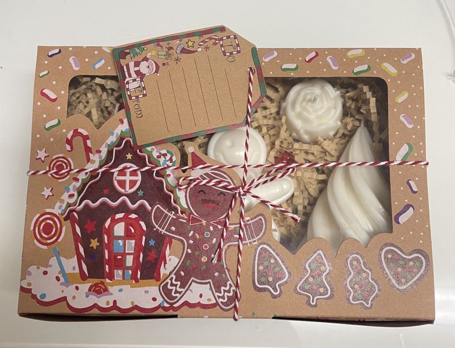 Caixa velas aromaticas Natal