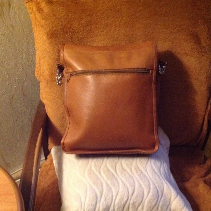 Torba skórzana listonoszka unisex
