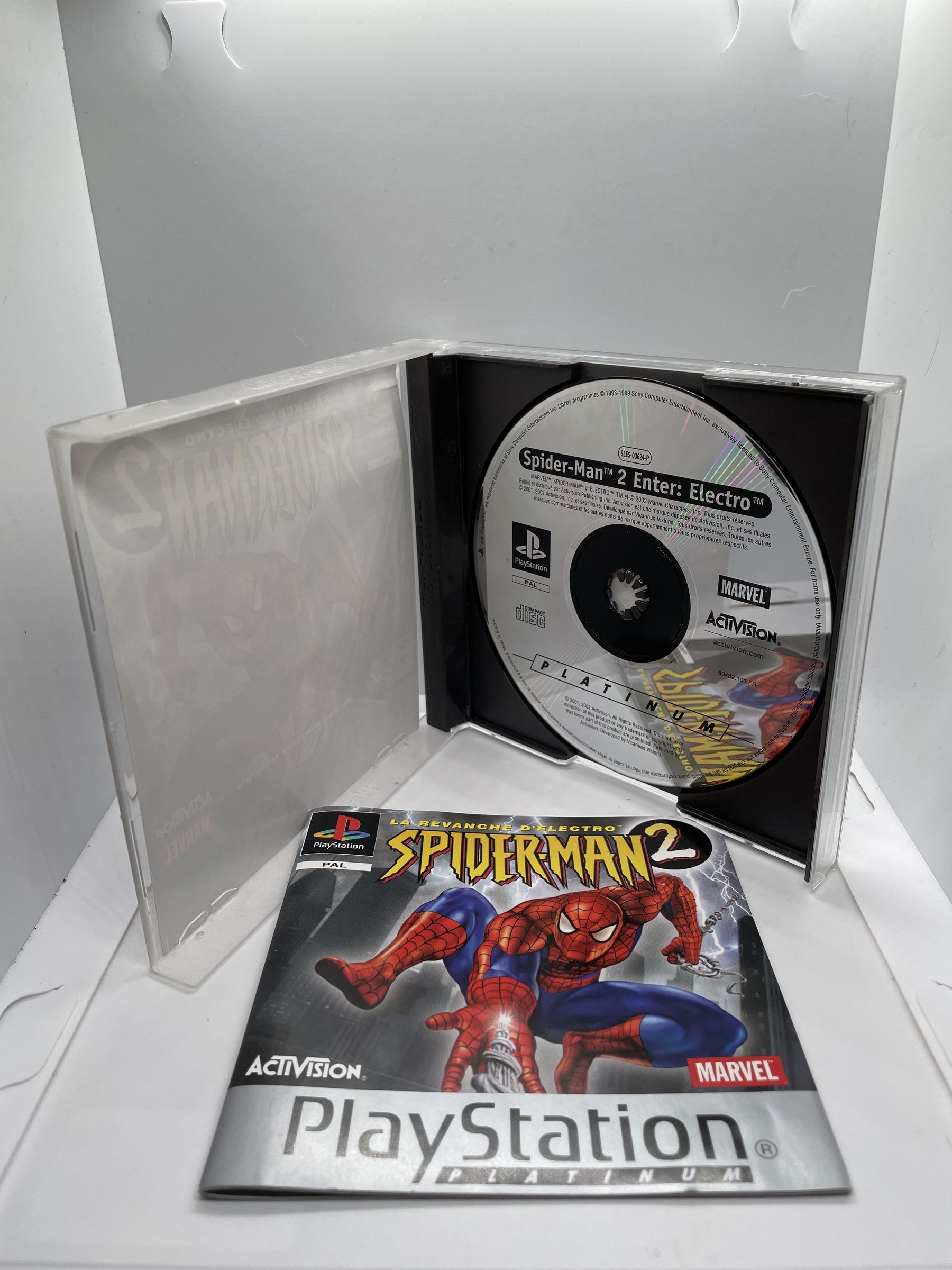 Spider-man 2 PS1 (FR) PSX Po Francusku