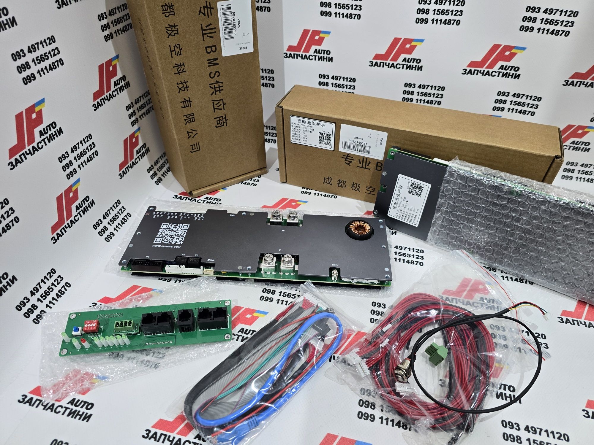 JK BMS Inverter плата 150A 8S-16S Lifepo4 с балансиром 2A PB2A16S15P