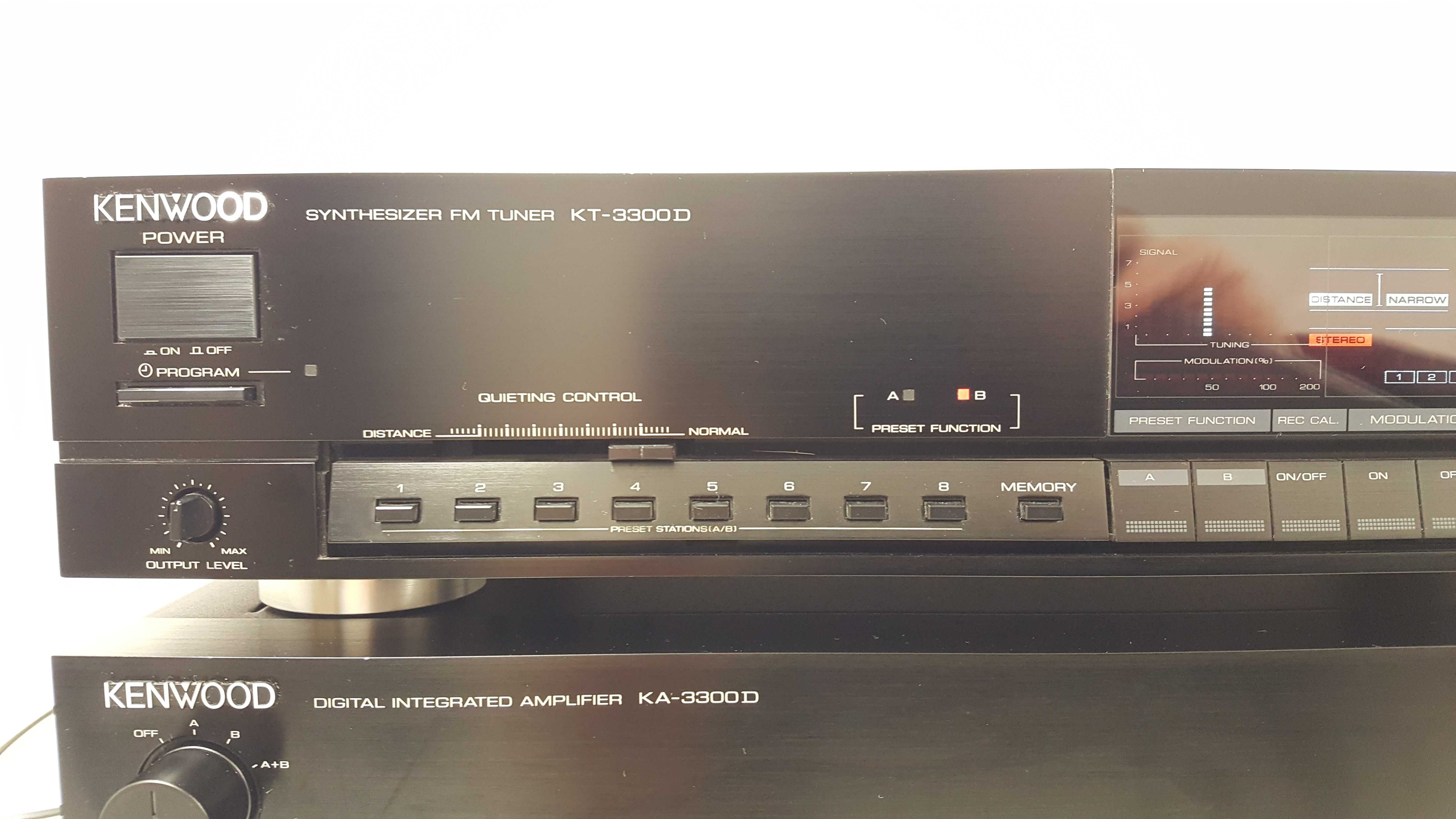 Tuner  KENWOOD KT-3300D Wysoki model HI-END Radio