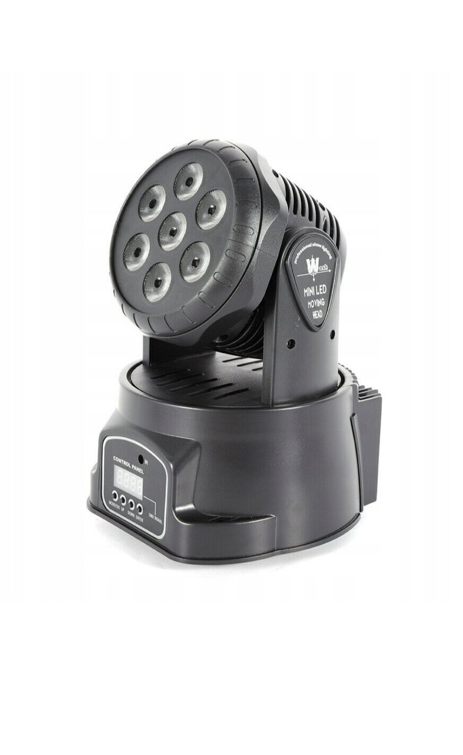 Reflektor ruchomy Mini Moving Head DMX-512 oświetlenie dyskotek