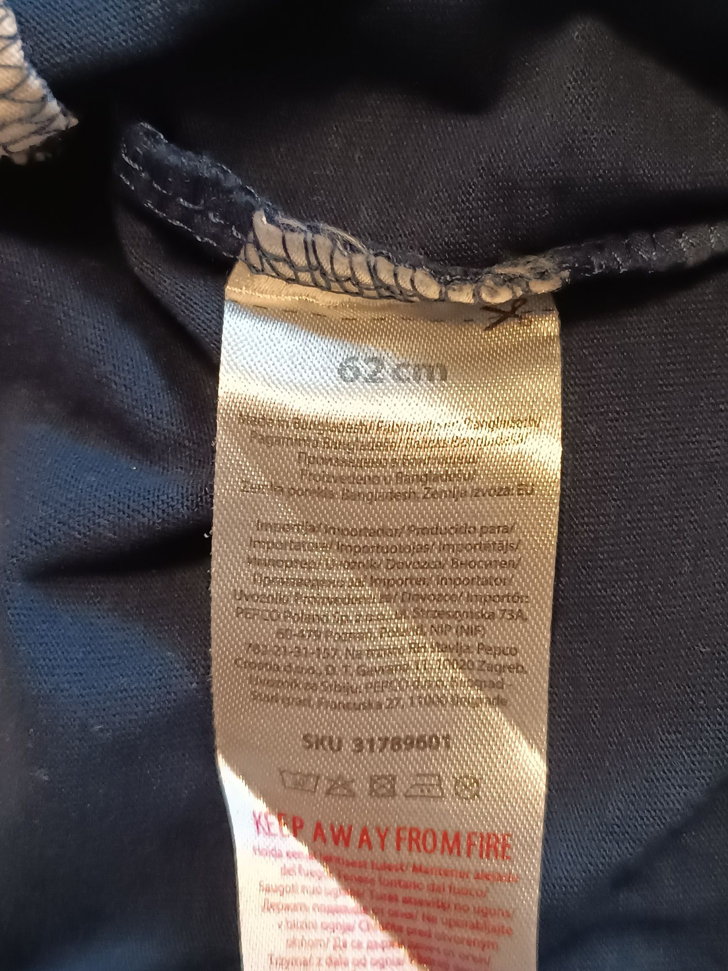 Kombinezon pajacyk na zamek