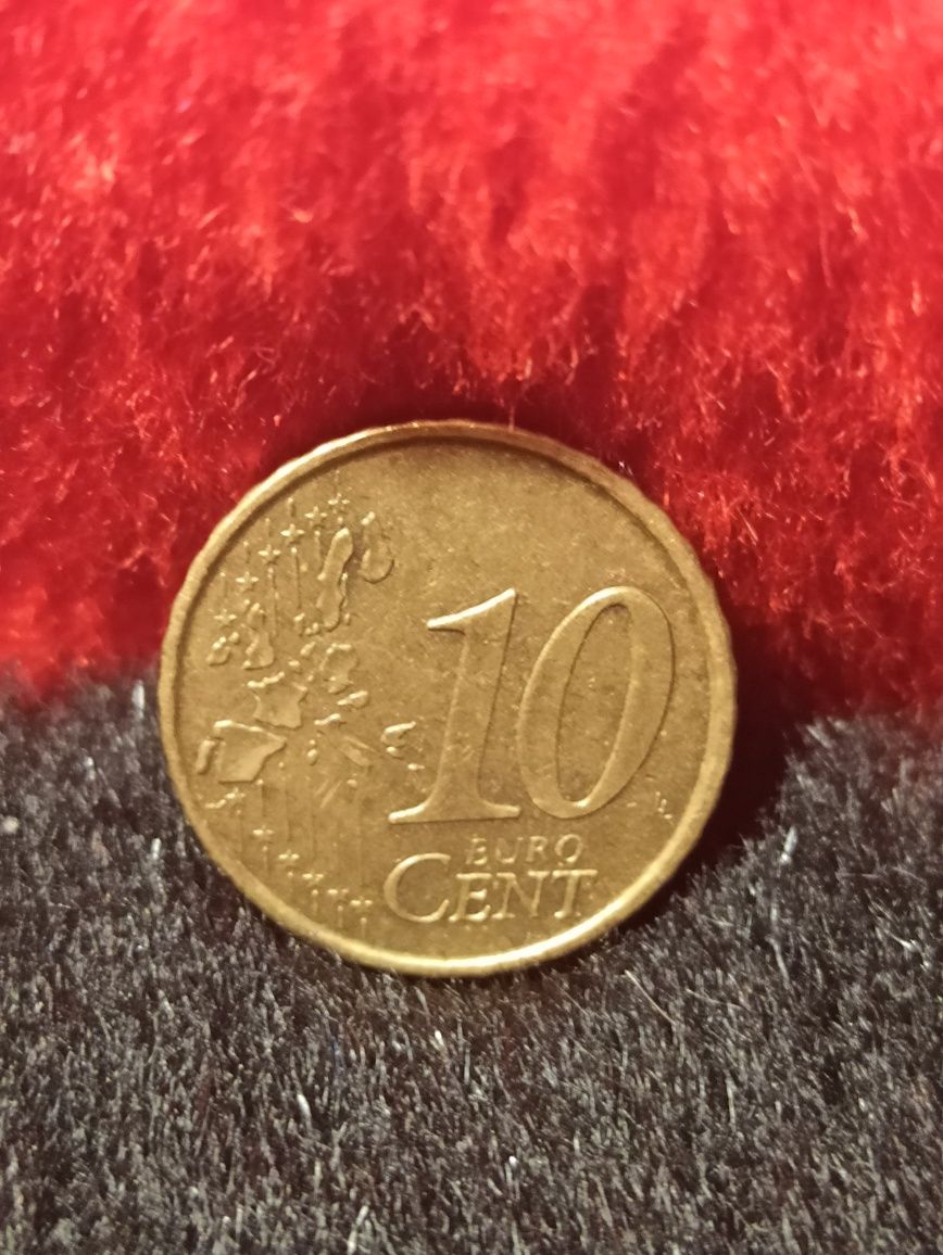 Moneta 10 Cent Euro Hiszpania Espana 1999 r.