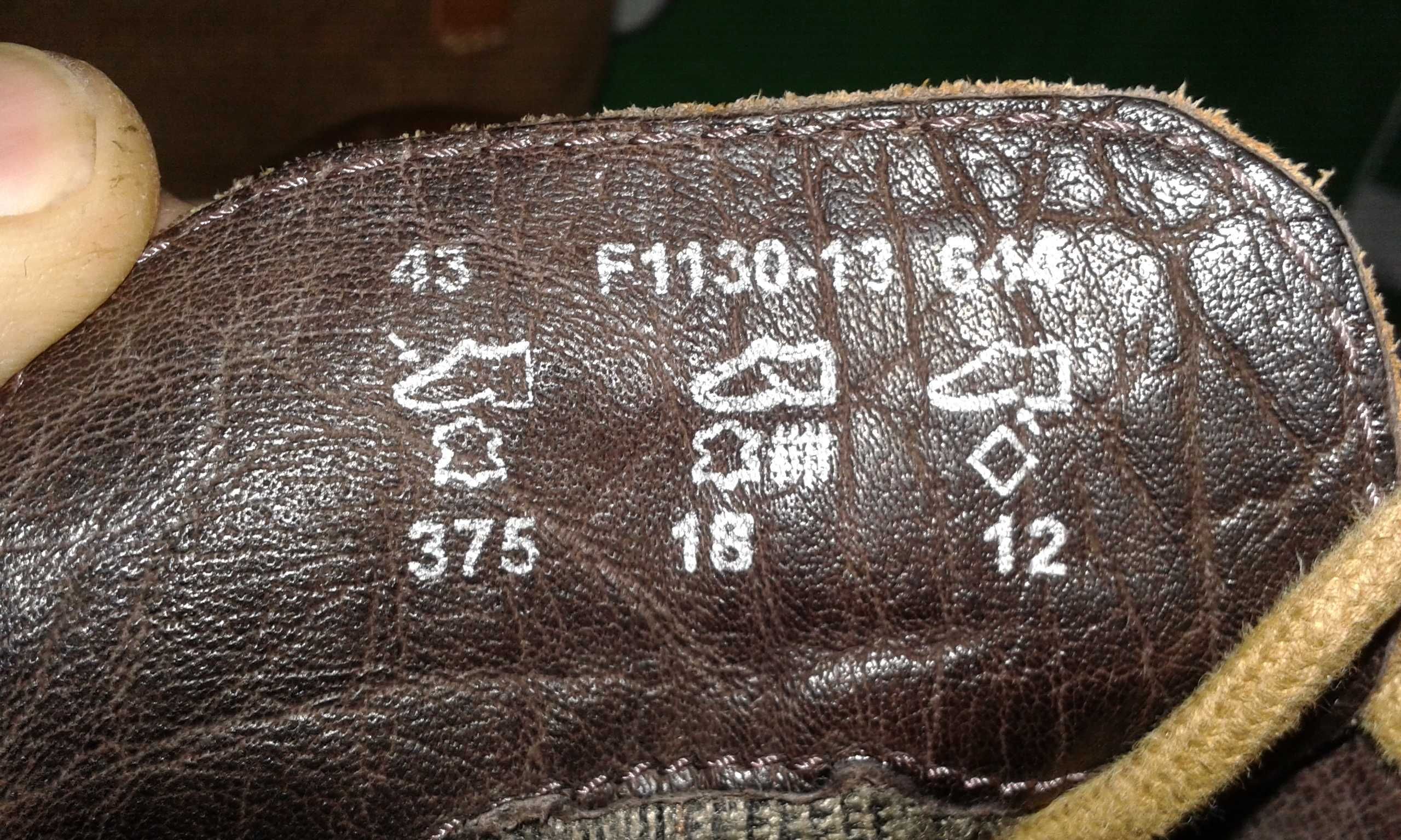 Super buty BUGATTI  skorzane  num 43