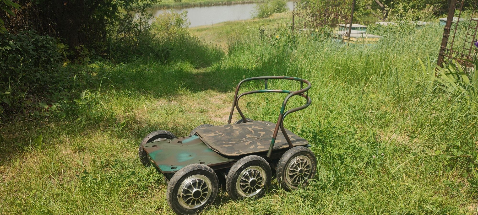 Наземный FPV Дрон — Ровер, 4x4 1,5 KWT