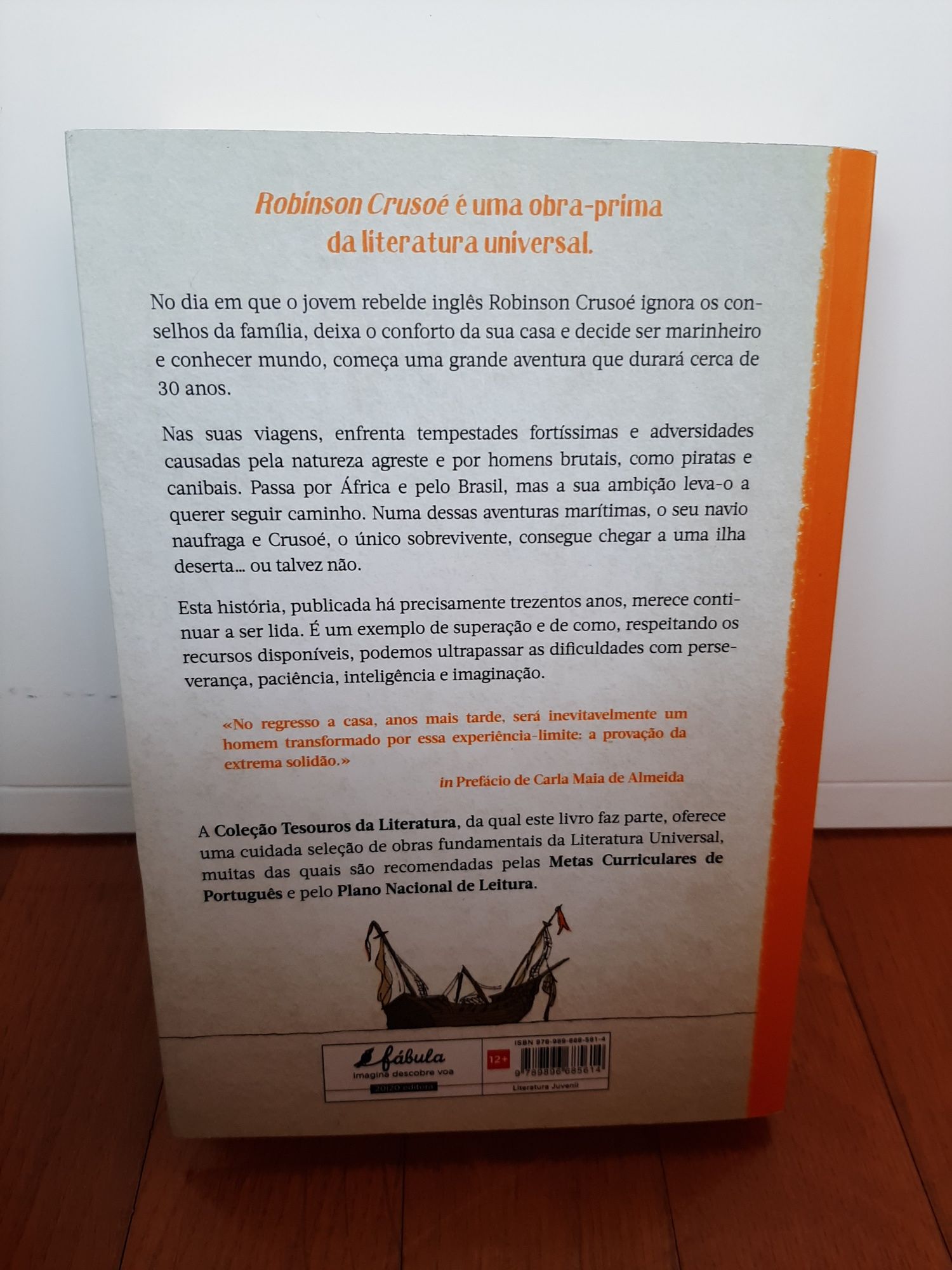 Leitura 9° ano - Livro "Robinson Crusoe"