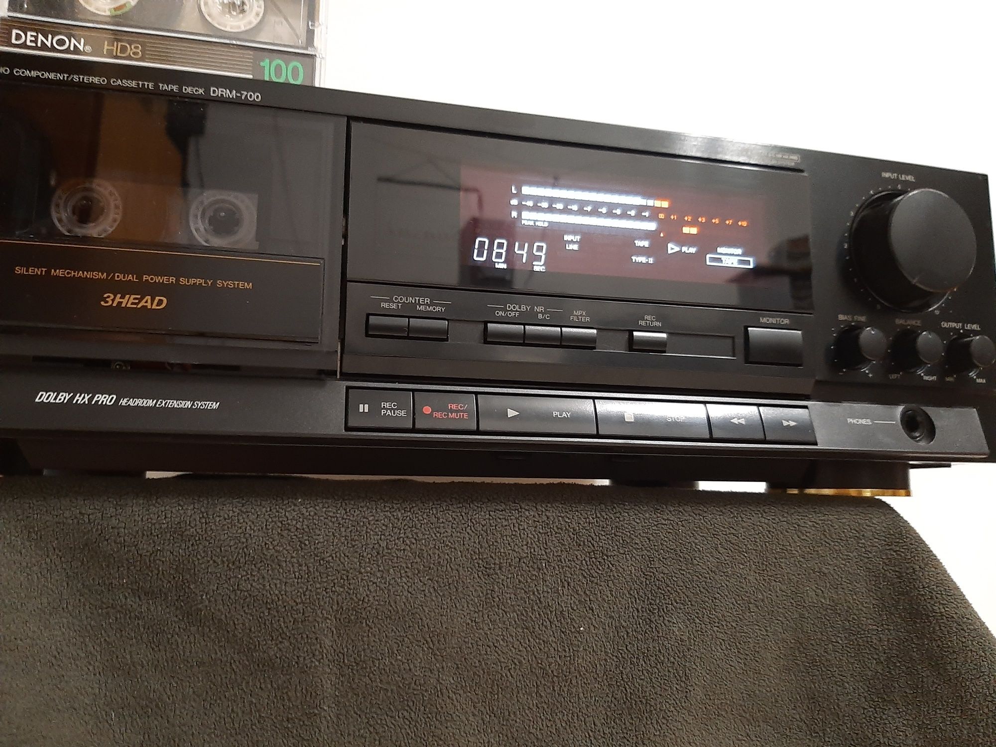 DENON DRM 700 deck cassetes