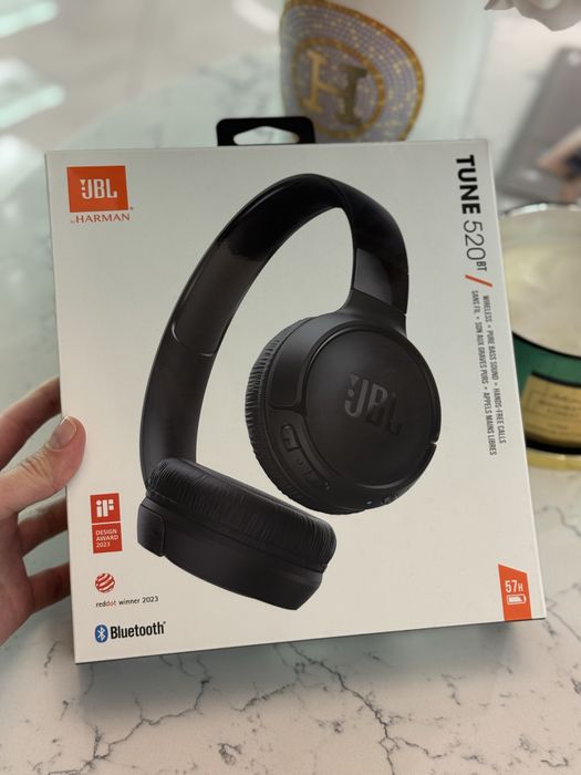 Навушники бездротові JBL Tune 520BT Black