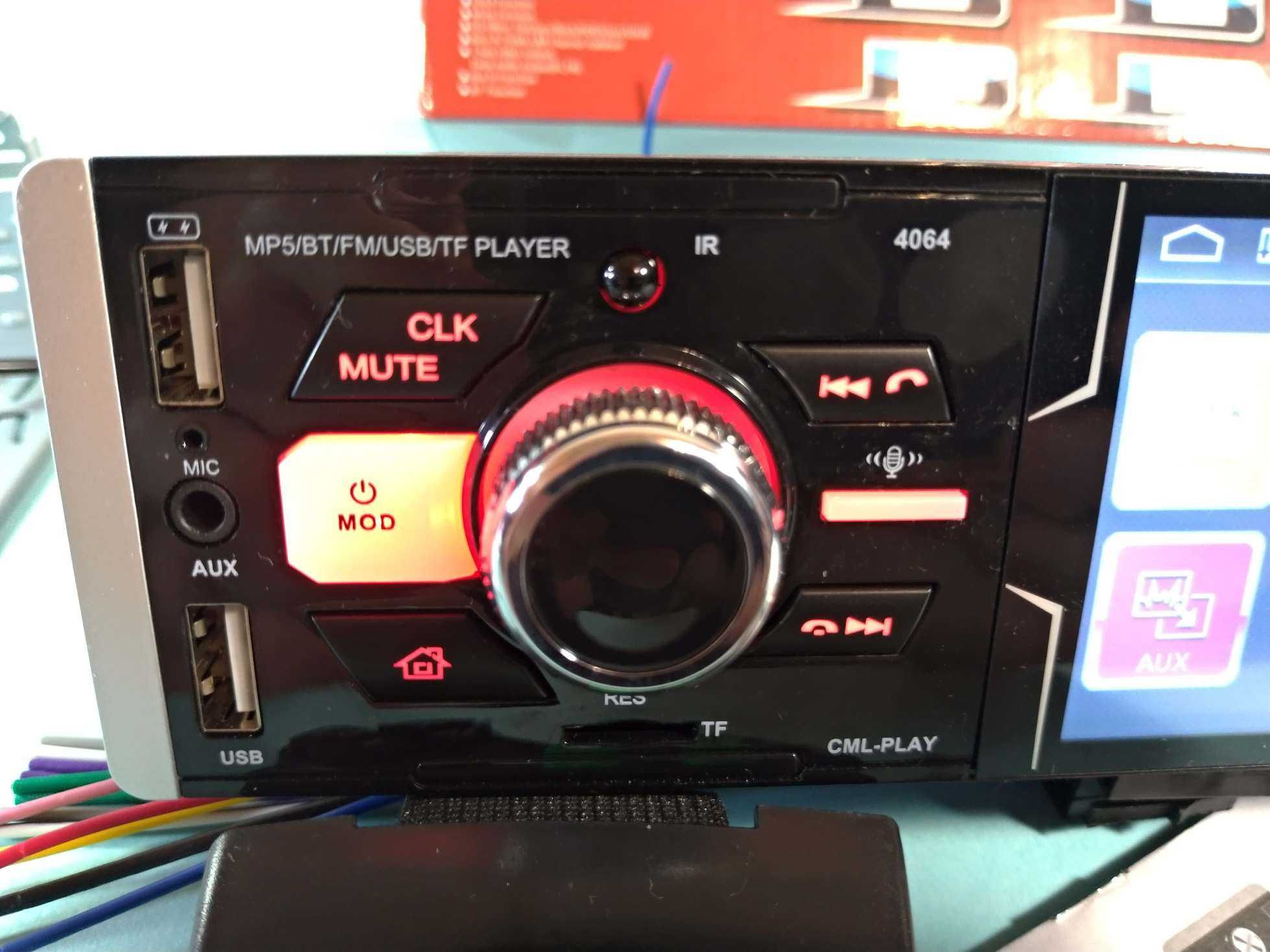 Магнітола автомагнітола Pioneer 4064 Bluetooth тач єкран 4.1